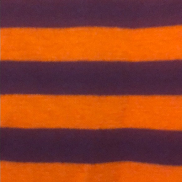 LulaRoe classic T orange/blue —XS - Picture 4 of 4